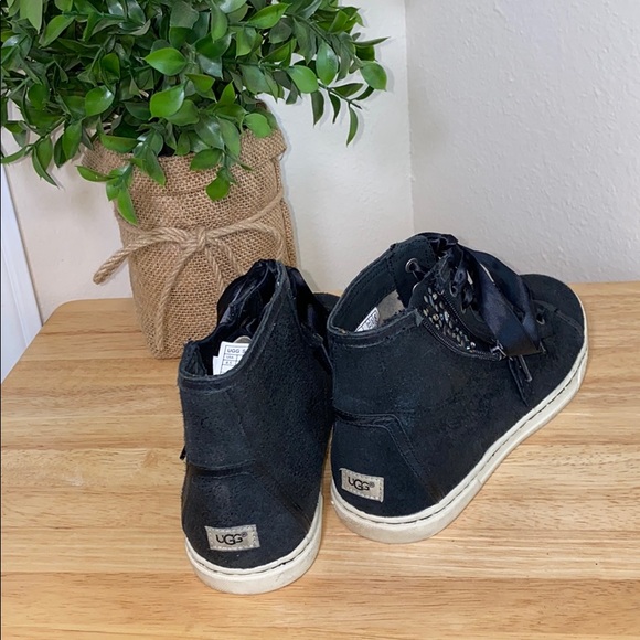 Ugg Black Blaney Crystal Sneakers - Picture 3 of 8